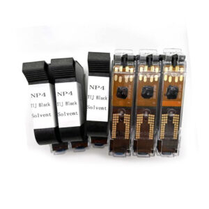 Cartucho de tinta negra Anser U2 NP4 a base de solvente