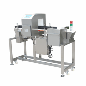 Detector de metales con empujador-rechazador